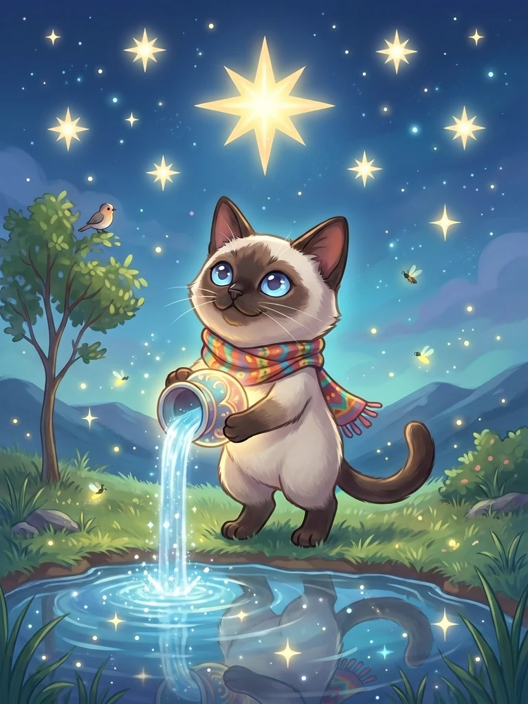 The Star tarot card