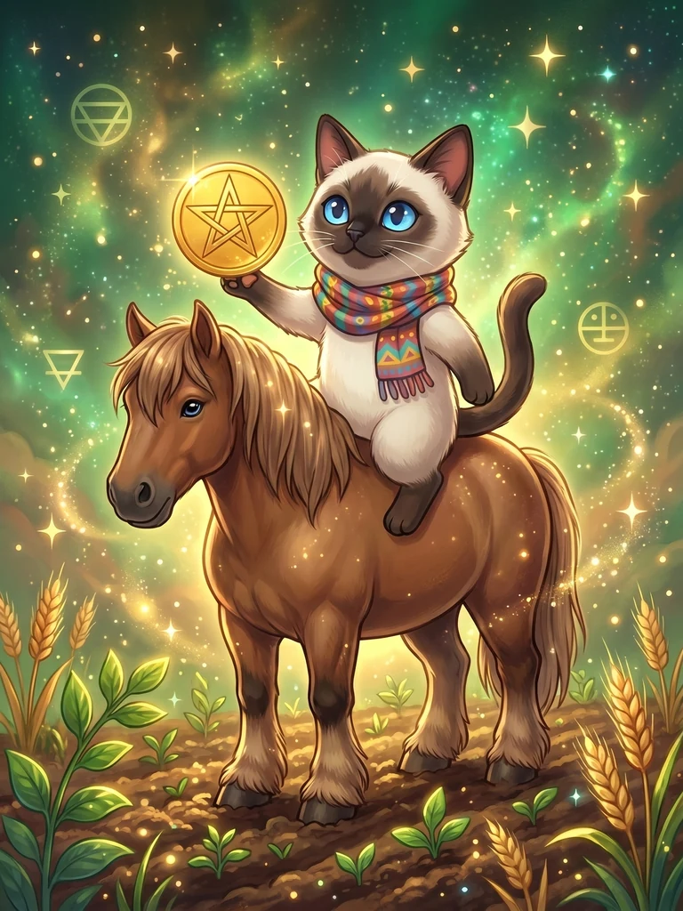 Knight of Pentacles Reversed tarot card
