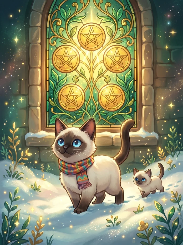 5 of Pentacles tarot card