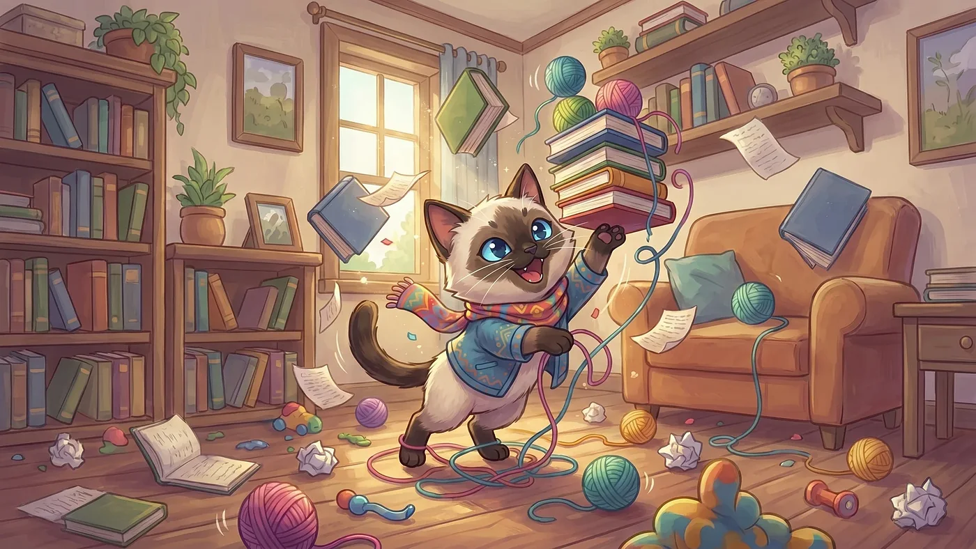 ENTP cat MBTI Care Signals and Routine Check | SCHROE