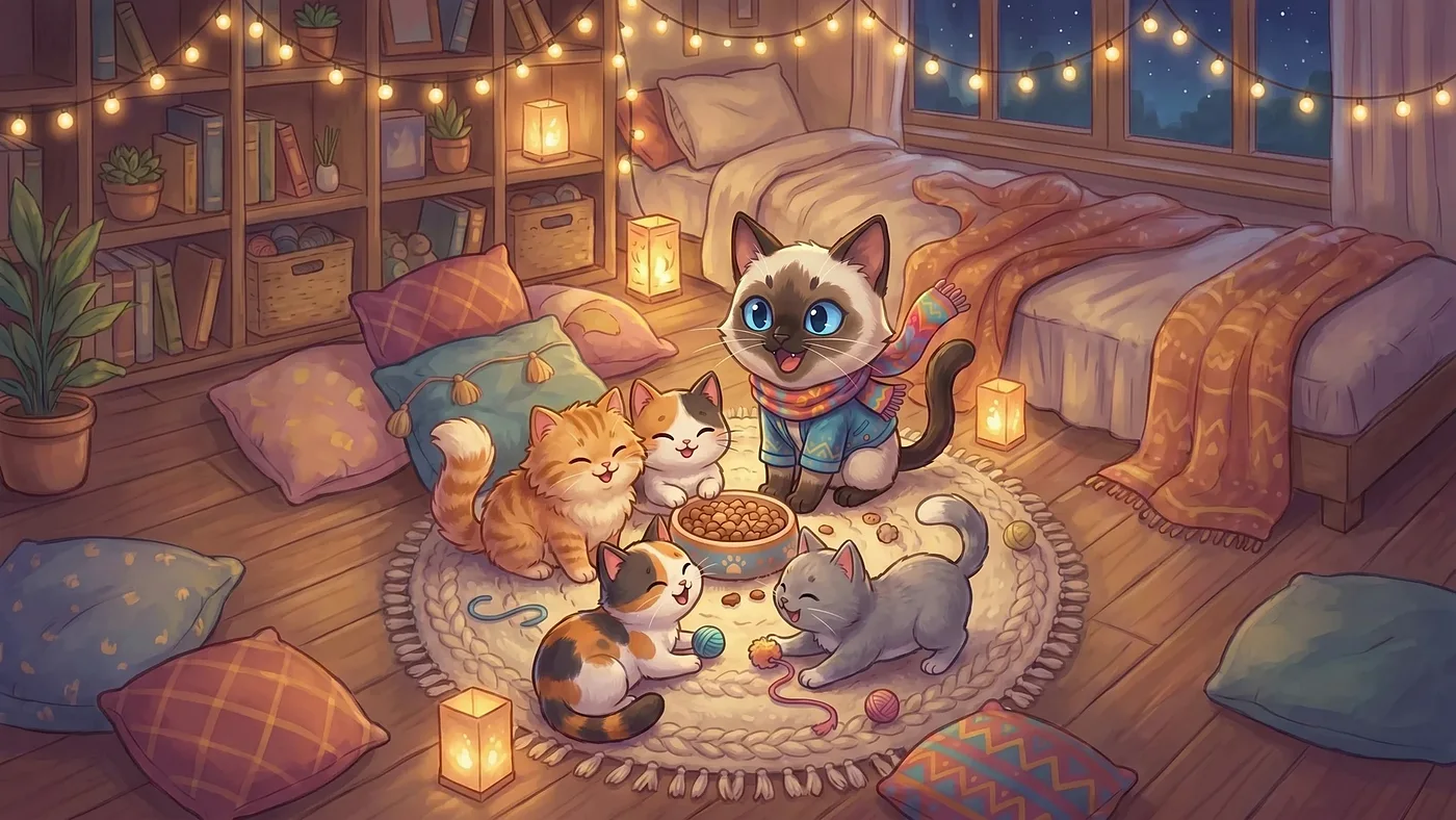 ESFJ cat MBTI Care Signals and Routine Check | SCHROE